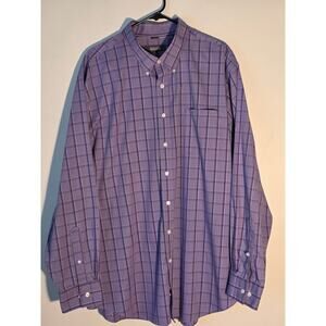 Kenneth Cole Men's 18-18.5 Button down Shirt‎